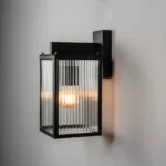 Carpi Wandleuchte E27, IP44, Schwarz, Up/Down – Bild 8