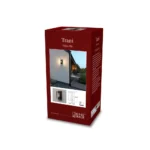 Trani Sensor Wandleuchte E27, IP44, Schwarz – Bild 2