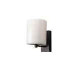 Portici Wandleuchte E27, IP44, Schwarz