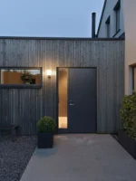 Portici Wandleuchte E27, IP44, Schwarz – Bild 2