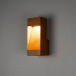 Rho LED-Wandleuchte 10W, IP54, Rost, 2700K – Bild 4