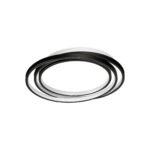 Arbor LED-Deckenleuchte 27W, IP20, Matt Black,dimmbar