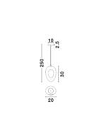 Tempus Pendelleuchte G9 1x5W, IP20, Stone White – Bild 7