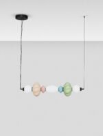 ONETA LED-Pendelleuchte 23W, IP20, Matt Schwarz, dimmbar – Bild 4