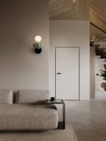 ONETA LED-Wandleuchte 8W, IP20, Matt Schwarz , Triac dimmbar – Bild 2