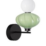 ONETA LED-Wandleuchte 8W, IP20, Matt Schwarz , Triac dimmbar