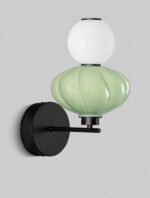 ONETA LED-Wandleuchte 8W, IP20, Matt Schwarz , Triac dimmbar – Bild 4