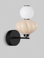 ONETA LED-Wandleuchte 8W, IP20, Matt Schwarz , Triac dimmbar – Bild 4