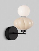 ONETA LED-Wandleuchte 8W, IP20, Matt Schwarz , Triac dimmbar – Bild 5