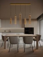 SANO LED-Pendelleuchte 18W, IP20, Glänzend , Triac dimmbar – Bild 2
