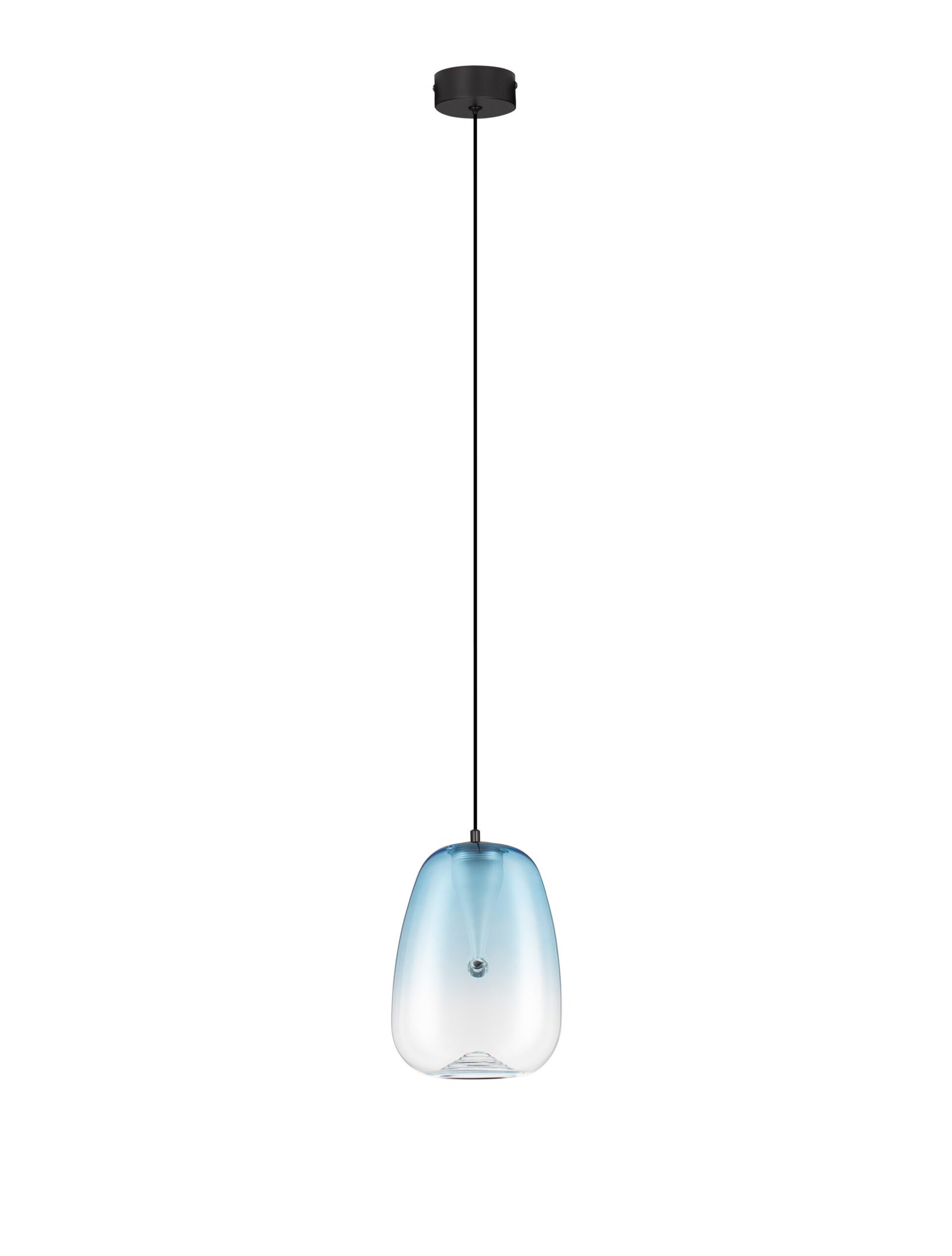 9009175_2 OBLO LED-Pendelleuchte 3W, IP20, Matt Schwarz , 3000K – Bild 1