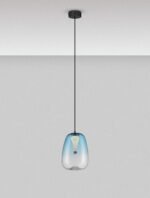 OBLO LED-Pendelleuchte 3W, IP20, Matt Schwarz , 3000K – Bild 3