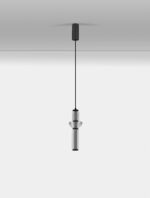 Ulon LED-Pendelleuchte 13W, IP20, Smokey Gray, dimmbar – Bild 4