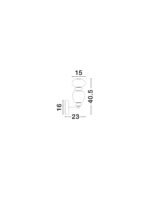 PALO LED-Wandleuchte 12W, IP20 , Triac dimmbar – Bild 10