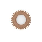 PETEL Wandleuchte G9 1x5W, IP20, Caramel & Opal