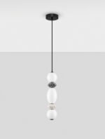 Pallina LED-Pendelleuchte 14W, IP20, Light Gray,dimmbar – Bild 5