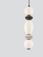 Pallina LED-Pendelleuchte 14W, IP20, Light Gray,dimmbar – Bild 2