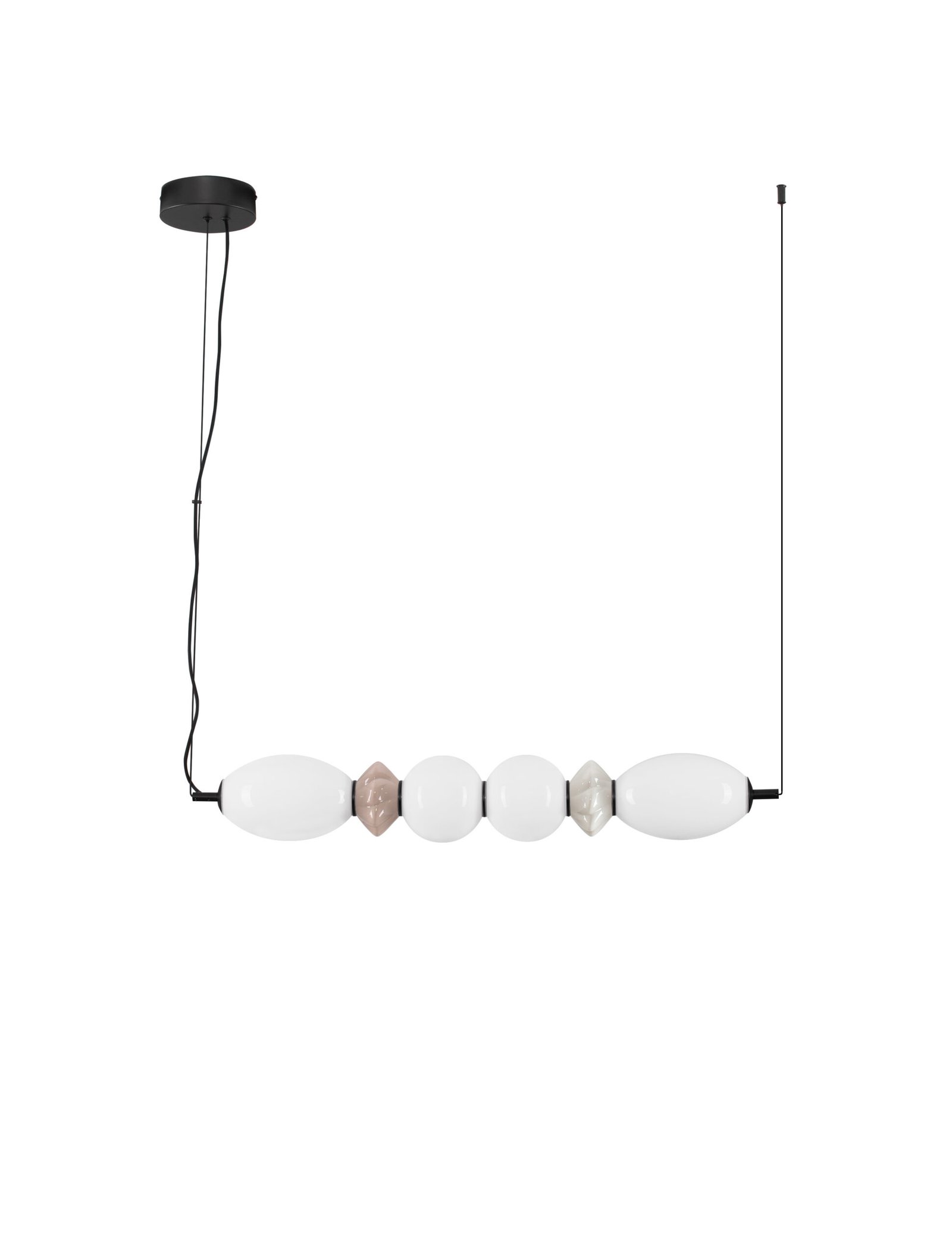 9009303_2 Pallina LED-Pendelleuchte 28W, IP20,Light Gray, 3000K,dimmbar – Bild 1