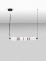 Pallina LED-Pendelleuchte 28W, IP20,Light Gray, 3000K,dimmbar – Bild 4