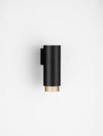 Nessi Wandleuchte MR16/GU10 1x10W, IP20, Sandy Black & Gold – Bild 4