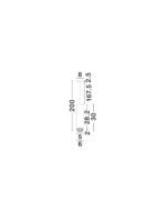 NESSI Pendelleuchte MR16/GU10 1x10W, IP20, Sandy – Bild 2