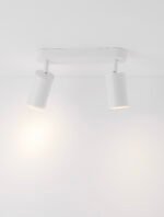 Mao Badezimmerleuchte GU10/MR16 2x10W, IP44, Sandy White – Bild 7