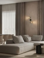 Conico Wandleuchte GU10 2x10W, IP20, Oxidgold-Schwarz – Bild 2