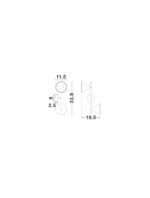Conico Wandleuchte GU10 2x10W, IP20, Oxidgold-Schwarz – Bild 8