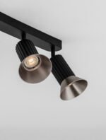 LUVIA LED-Deckenleuchte 3x10W, IP20, Oxide , GU10, dimmbar – Bild 6