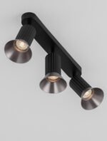 LUVIA LED-Deckenleuchte 3x10W, IP20, Oxide , GU10, dimmbar – Bild 7