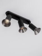 LUVIA LED-Deckenleuchte 3x10W, IP20, Oxide , GU10, dimmbar – Bild 8