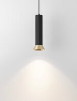 LUVIA LED-Pendelleuchte 10W, IP20, Oxide Gold/Black,dimmbar – Bild 7