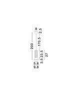 LUVIA LED-Pendelleuchte 10W, IP20, Oxide Gold/Black,dimmbar – Bild 8