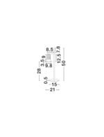 LUVIA LED-Tischleuchte 10W, IP20, Oxide , GU10, dimmbar – Bild 8