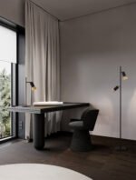 Luvia Stehleuchte 2×10W, IP20, Oxide Gold-Black, dimmbar – Bild 9