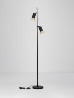 Luvia Stehleuchte 2×10W, IP20, Oxide Gold-Black, dimmbar – Bild 7