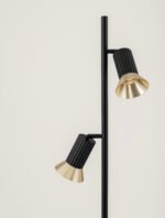 Luvia Stehleuchte 2×10W, IP20, Oxide Gold-Black, dimmbar – Bild 5