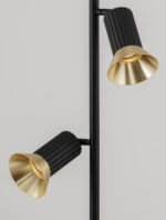 Luvia Stehleuchte 2×10W, IP20, Oxide Gold-Black, dimmbar – Bild 3