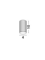 COMET LED-Deckenleuchte 10W, IP20, GU10, dimmbar – Bild 8