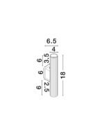 COMET LED-Wandleuchte 2x10W, IP20, Sandy White,dimmbar – Bild 9