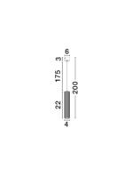 COMET LED-Pendelleuchte 10W, IP20, GU10, dimmbar – Bild 8