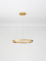 Alaro LED-Pendelleuchte 46W, IP20, Brass Gold, 3000K,dimmbar – Bild 4