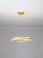 Alaro LED-Pendelleuchte 46W, IP20, Brass Gold, 3000K,dimmbar – Bild 5