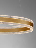 Alaro LED-Pendelleuchte 46W, IP20, Brass Gold, 3000K,dimmbar – Bild 6