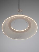 MANTLE LED-Pendelleuchte 22W, IP20, Sandy White, 3000K – Bild 6