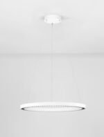 Deos LED-Pendelleuchte 27W, IP20, Sandy White,dimmbar – Bild 4