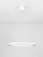 Deos LED-Pendelleuchte 27W, IP20, Sandy White,dimmbar – Bild 5