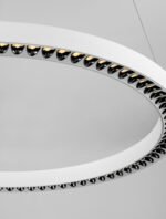 Deos LED-Pendelleuchte 27W, IP20, Sandy White,dimmbar – Bild 6
