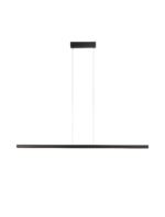 Deos LED-Pendelleuchte 25W, IP20, Sandy Black,dimmbar