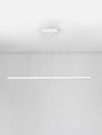 Deos LED-Pendelleuchte 25W, IP20, Sandy White,dimmbar – Bild 5